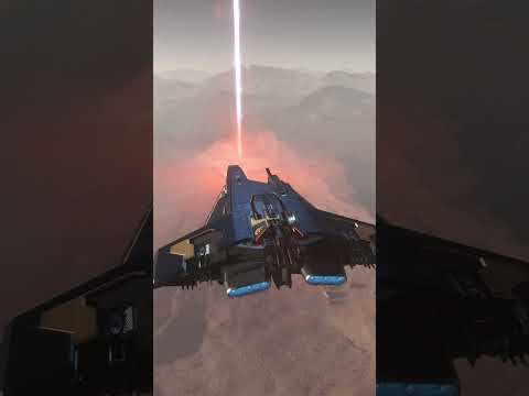 POV: You Fire the Hathor Laser for the First Time 😳 #shorts  #starcitizen  #gaming