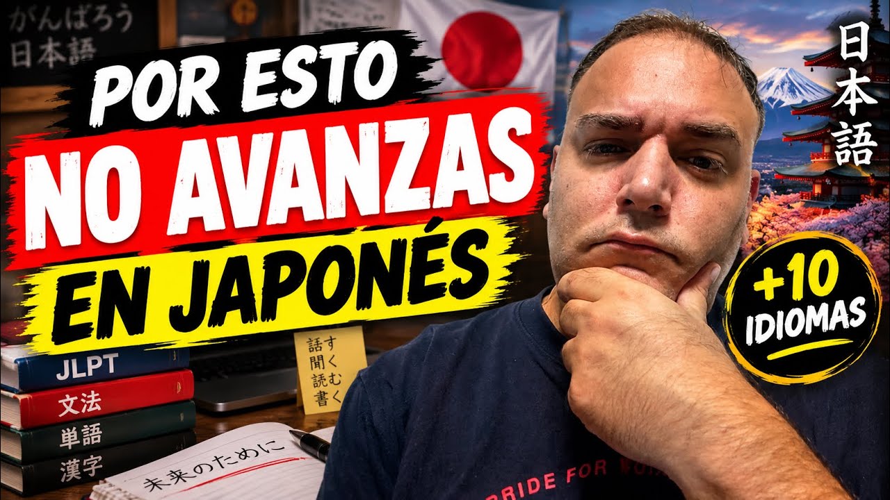 Llevas años estudiando japonés y sigues sin avanzar. ¿Por qué?