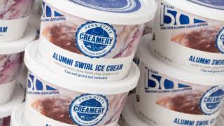 Alumni Swirl Ice Cream Mini Cups Now Available at the Penn State Berkey Creamery