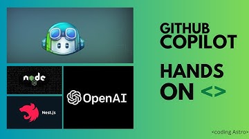 Github Copilot brief history & hands on Nest JS | NodeJs framework