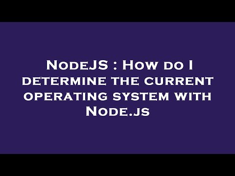 NodeJS : How