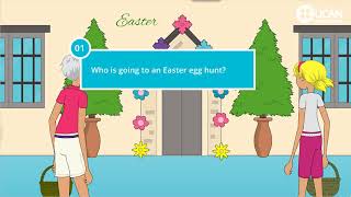 Learn English Via Listening   Beginner  Lesson 9  The Easter Egg Hunt