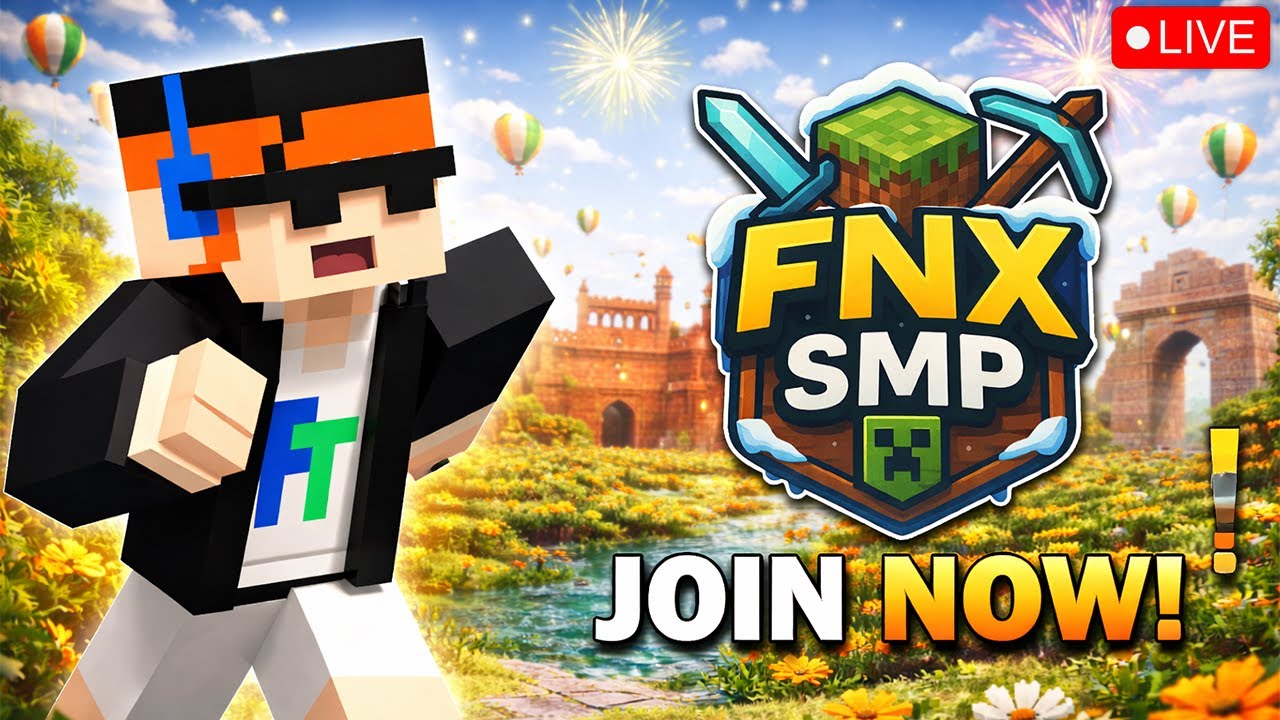 HAPPY REPUBLIC DAY🧡🤍💚 | PUBLIC SMP 24/7 | JAVA + BEDROCK | FREE JOIN 🔥 