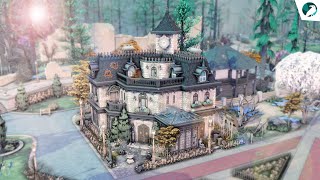 Dark Mourningvale Home 👻// The Sims 4: Life & Death // Speed Build // No CC #eapartner