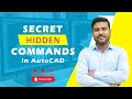 5 Hidden AutoCAD Commands Even Pros Don't Know 🤫