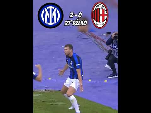 Inter VS Milan Italy Super Cup Final Highlights #inter #milan #supercup #football #shorts