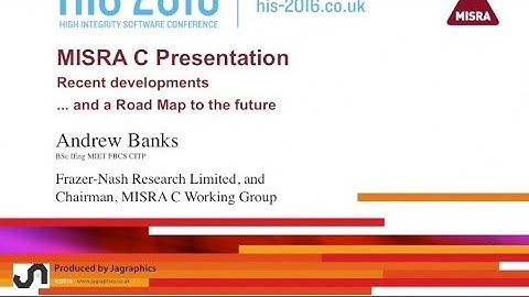 MISRA-C Roadmap 2017