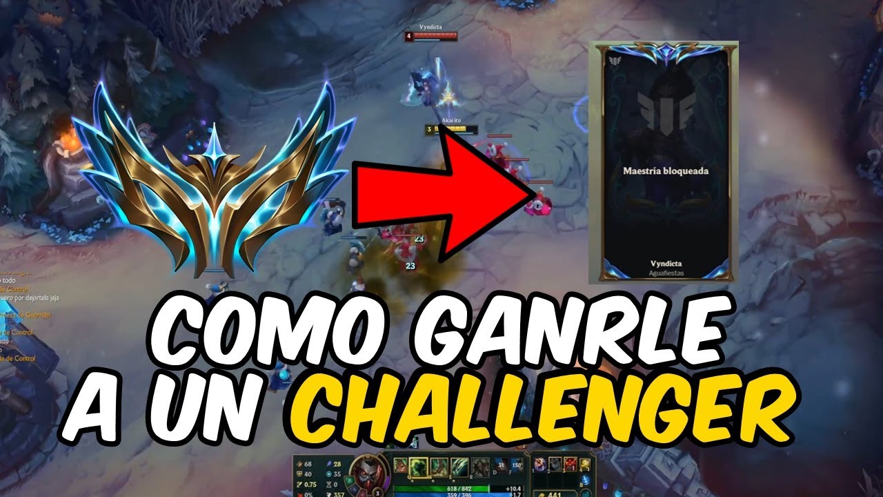 Te enseño cómo ganarle a un CHALLENGER 🧠👑