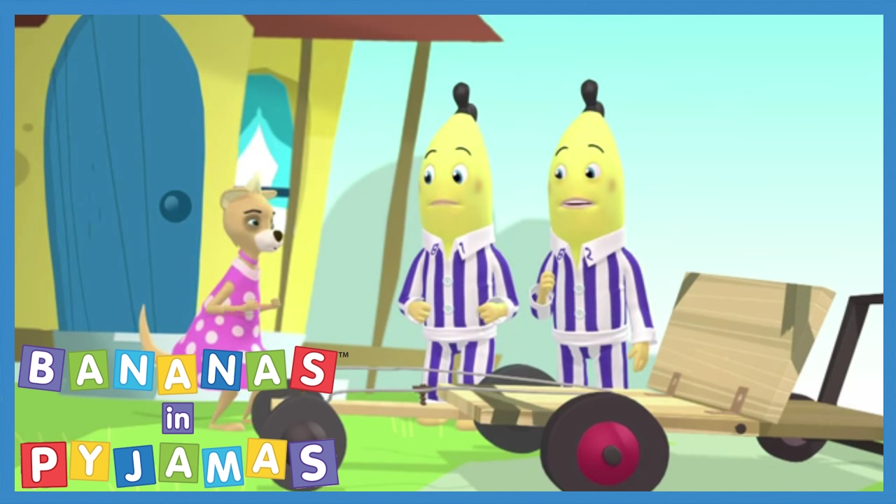 Topsy takes the Banana Boomer | Bananas in Pyjamas