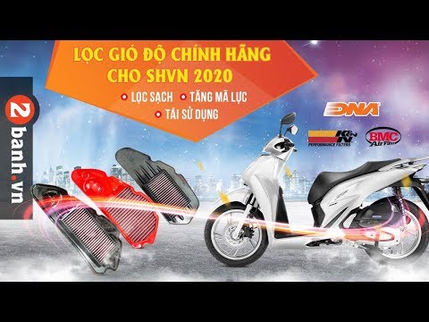 Video Lọc gió độ chính hãng cho SHVN 2012 - 2020 - youtube