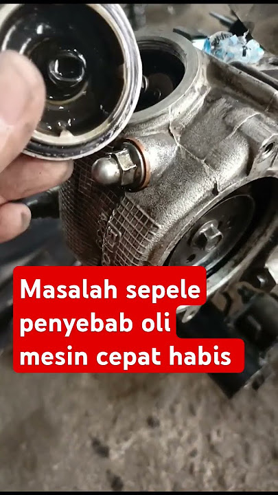 Penyebab oli mesin cepat habis di motor mio #shorts #mio