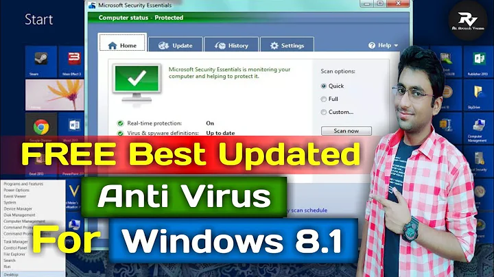 How to Scan Virus in windows 8.1 | Updated Antivirus strong enough to protect your computer✔✔👌