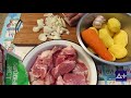 0103. Мясо с овощами в казане