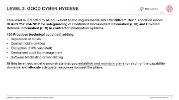 L3Harris CMMC Level 3 CUI Review