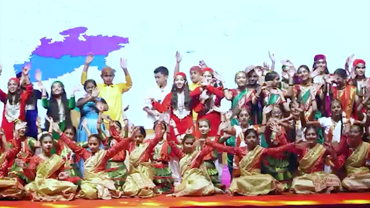 States Dance | Part–5 Madhya Pradesh Folk Dance | Rubilume 2025 | St. Jude’s H.S. School, Khargone