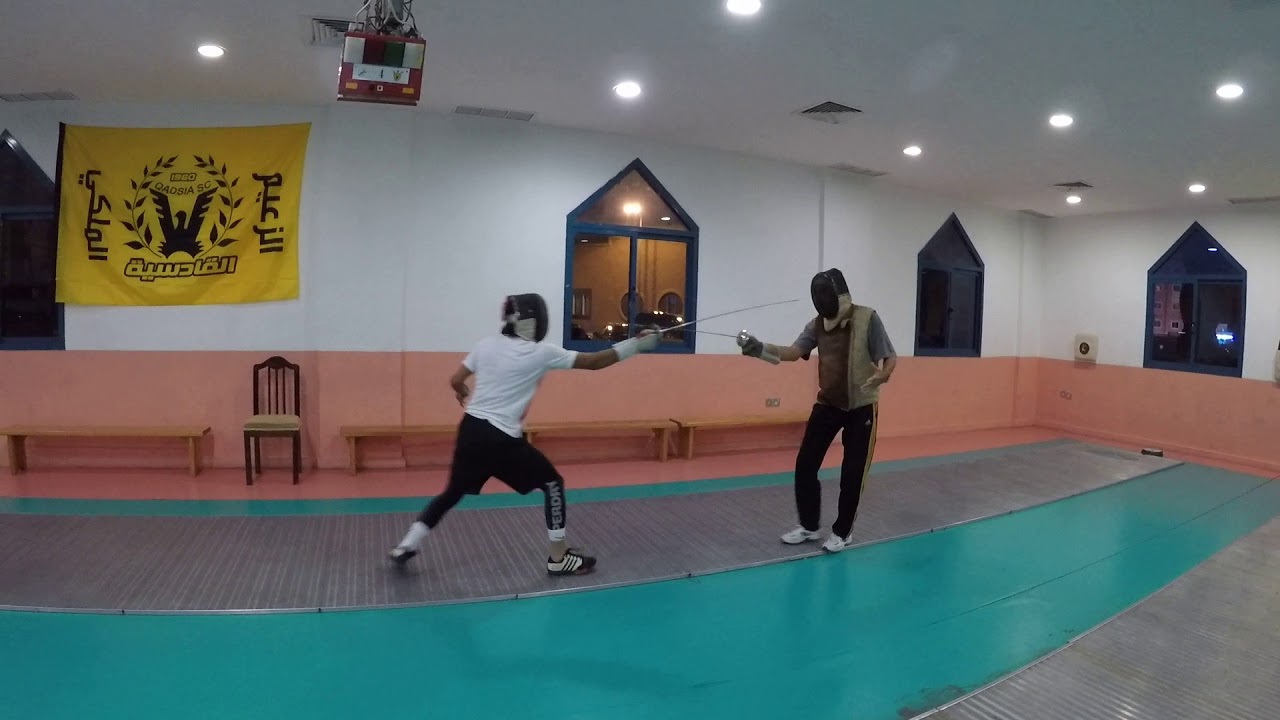 Foil Fencing Lesson Oct. 2017 part 2/3 YouTube