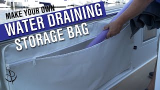 The Ultimate Boat Storage Solution: Make Your Own Water Draining Bag