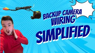 Most People Wire Backup Cameras WRONG ⚠️ — Here’s the Right Way 4K