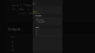 Python - Day 13 | Python Programming Series in Telugu | For Loop in Python | Uday Codes