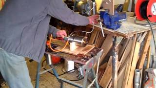 Model jet turbine.