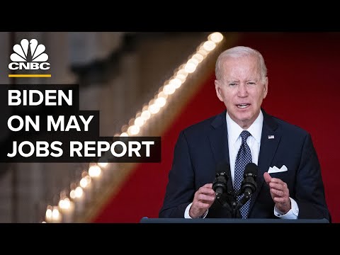 LIVE: President Biden makes comments on the job report in May – 6/3/2022 – CNBC Television