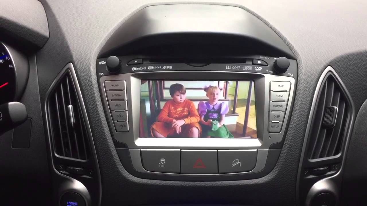 ix35 2016 - Desbloqueio de Vídeos do DVD e USB com o veículo em Movimento + Instalação de TV Full HD