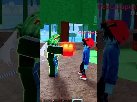 Я Подарил Фрукт Новичку, А Он... Blox Fruit Роблокс #shorts