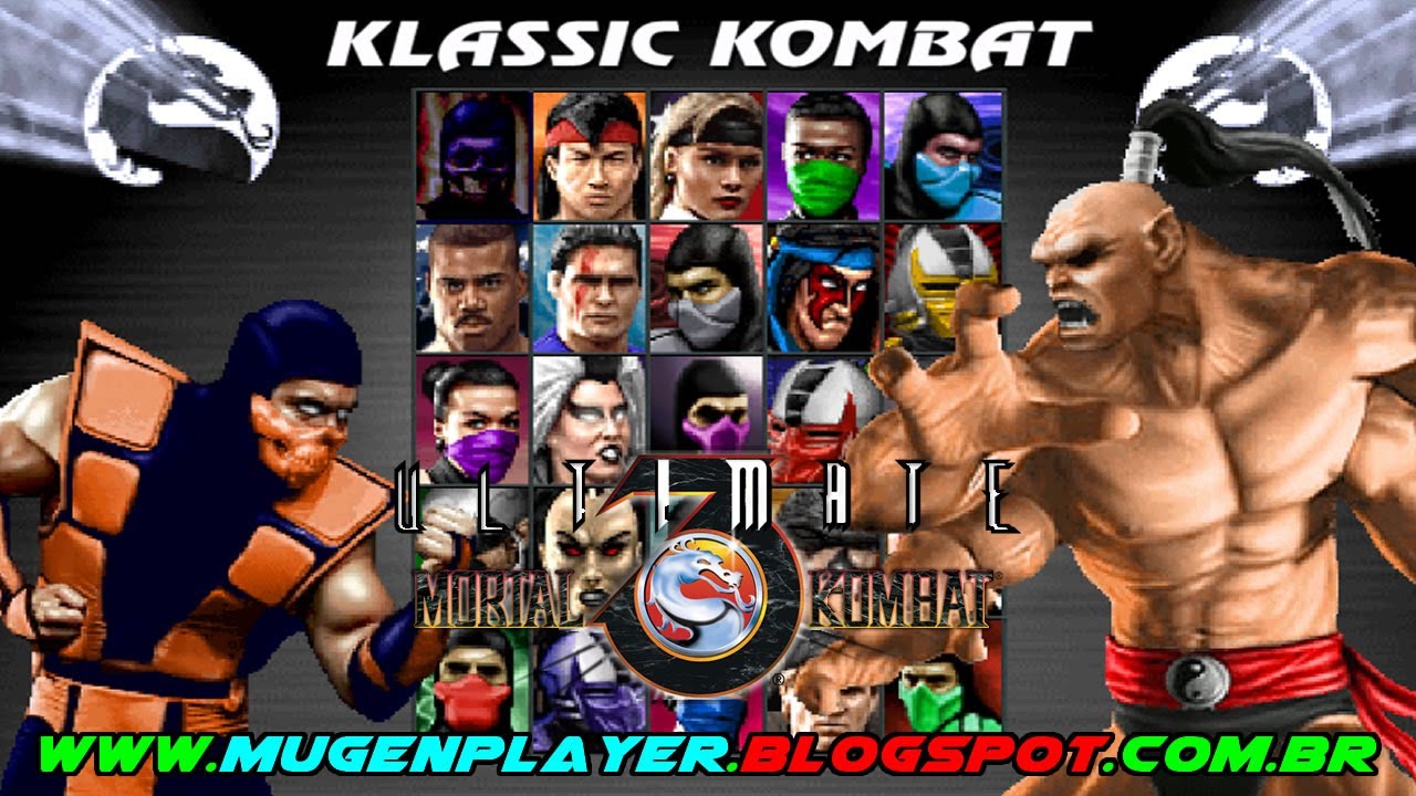 ULTIMATE MORTAL KOMBAT 3 PLUS REV2 - UM NOVO TORNEIO COM LUTAS MAIS INTENSAS! MUGEN 2025