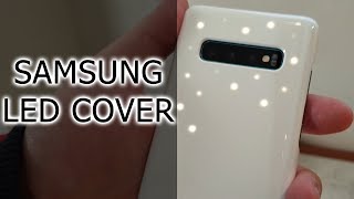 LED Cover или обложка с анимацией для Samsung Galaxy S10+