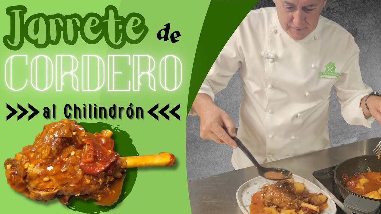 Jarrete de Cordero al Chilindrón | Guiso tradicional saludable y sabroso