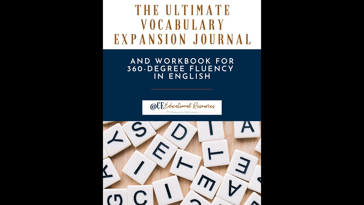 @CE Ultimate Vocabulary Expansion Journal  Video Tour