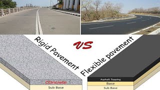 "Flexible vs Rigid Pavement | All Layers & Their Functions Explained!