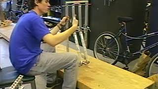 Testing Passive Dynamic Walker at Cornell - Summer 95: Y5 2