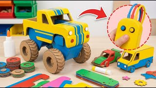 Kreative DIY Autos aus Karton selber bauen 🚗✨