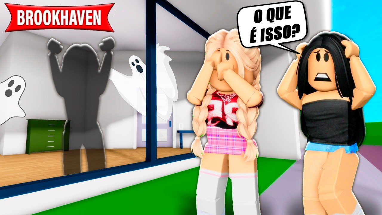 TEM ALGO ESTRANHO NA CASA DA NOSSA VIZINHA | Historinhas Brookhaven RP | Roblox