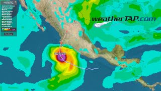 Hurricane Patricia Winds 5000ft Model Data prediction