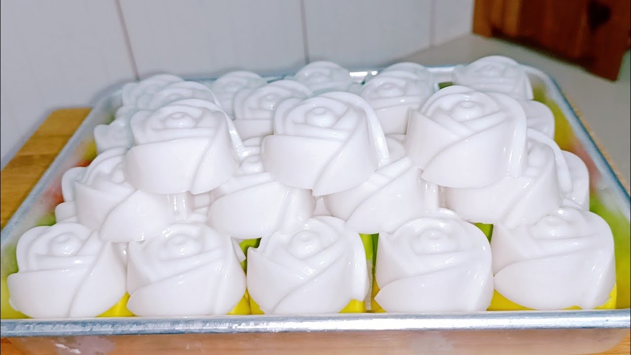 วุ้นกะทิมะพร้าวอ่อน กรุบกรอบ หอมมันหวานเย็นชื่นใจ ทำง่าย ทำกินได้ ทำขายกำไรดีมากๆจร้า