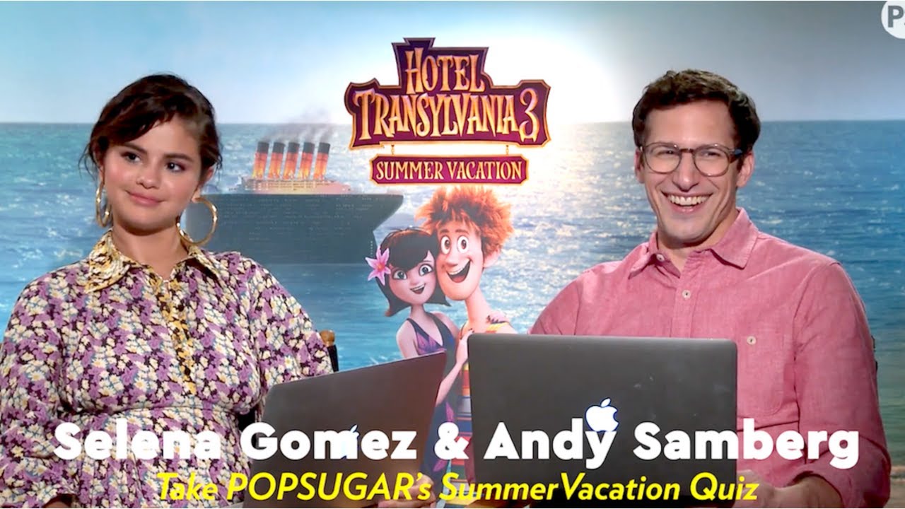 Selena Gomez and Andy Samberg Take a POPSUGAR Quiz YouTube