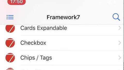 Translucent Navbar in Framework7 v5