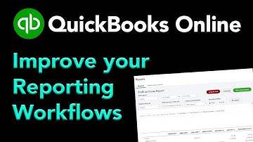 QuickBooks Online: Improved Reporting Tools