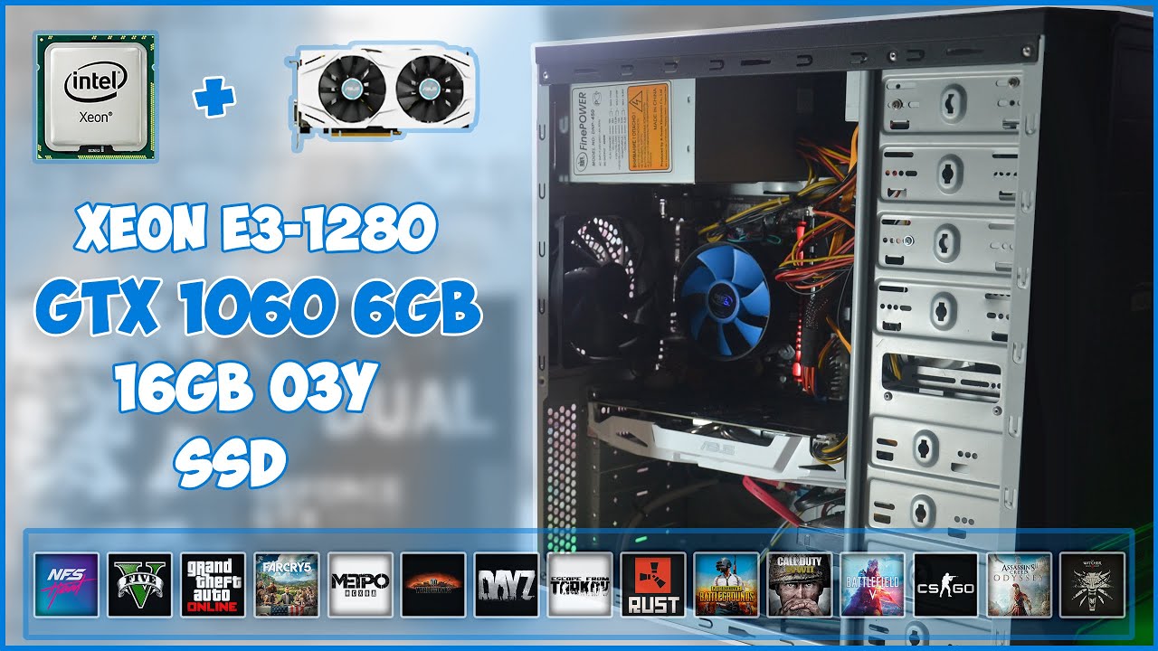 爆速ゲーミングPC Xeon-E3 GTX1060 SSD480G メモリ16G 爆速ゲーミングPC Xeon-E3 GTX1060 SSD480G メモリ16G 1030