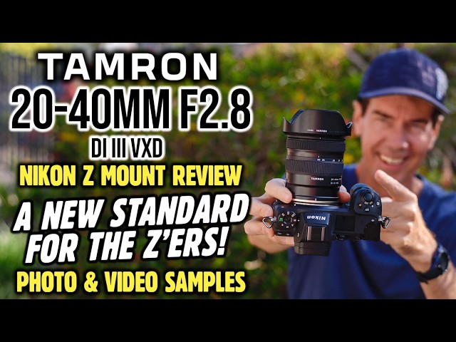 The Z Mount Version Is Here! TAMRON 20-40mm F2.8 with Nikon Zf