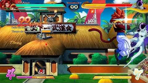 DBFZ SS4 Gogeta TOD with no spark, no level ups and 3 bars