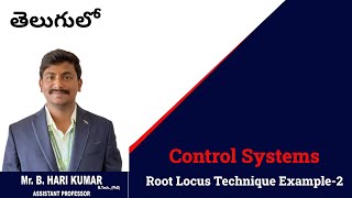 Root Locus Technique Example-2 Root Locus Techniques Example 2