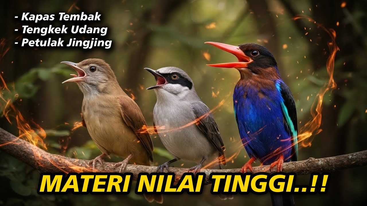 MATERI NILAI TINGGI MASTERAN PALING BANYAK DICARI TENGKEK UDANG PETULAK JINGJING KAPAS TEMBAK