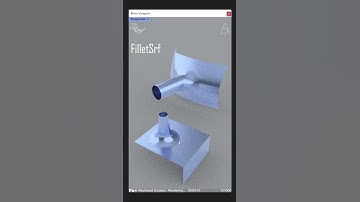 Fillet Surface - Rhino Tutorial #architecture #3dmodeling #design