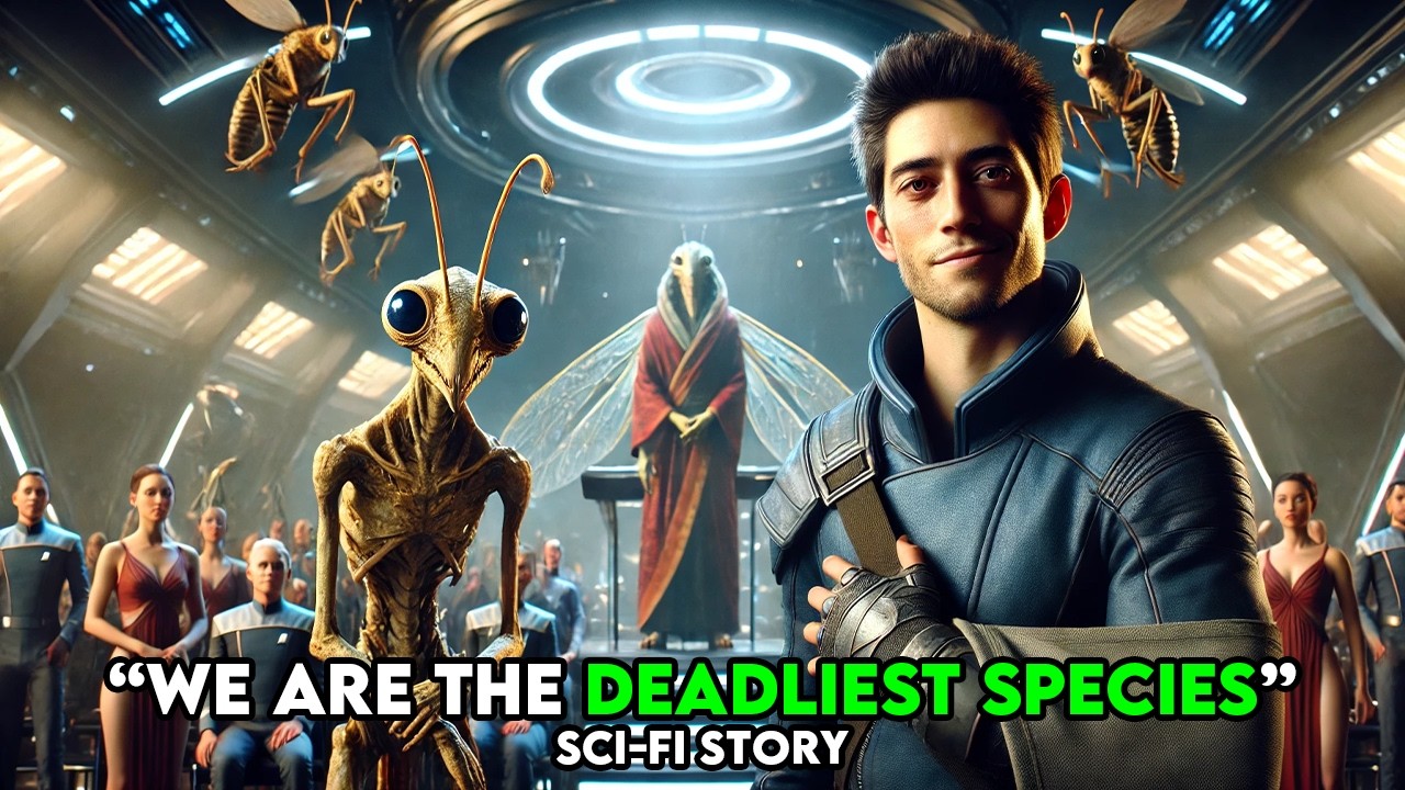 Инопланетный учитель сказал: «Мы — единственные обитатели Мира Смерти». Он поднял руку: «Вы когда...