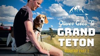 2023 road trip! Oliver goes to Grand Teton and tries huckleberry ice cream (Part 2)