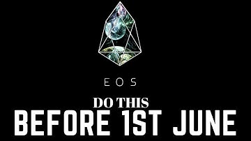 HOW TO Register EOS TOKEN (ERC20) token on EOS before 1st JUNE/ DON