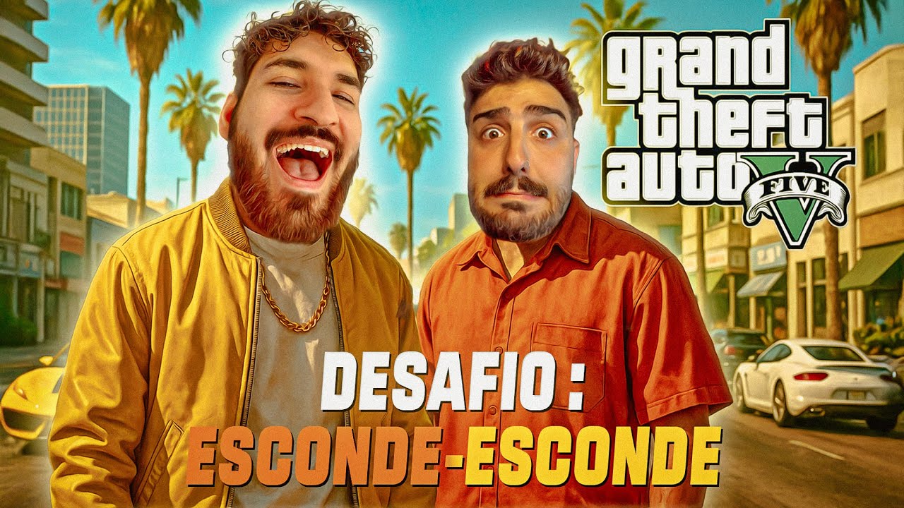 DESAFIO LOUCO de Esconde-Esconde em GTA V Online